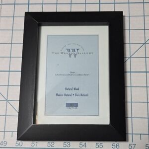 Black Photo Frame, The Weston Gallery, 5" X 7", NWOT #1 Of 4